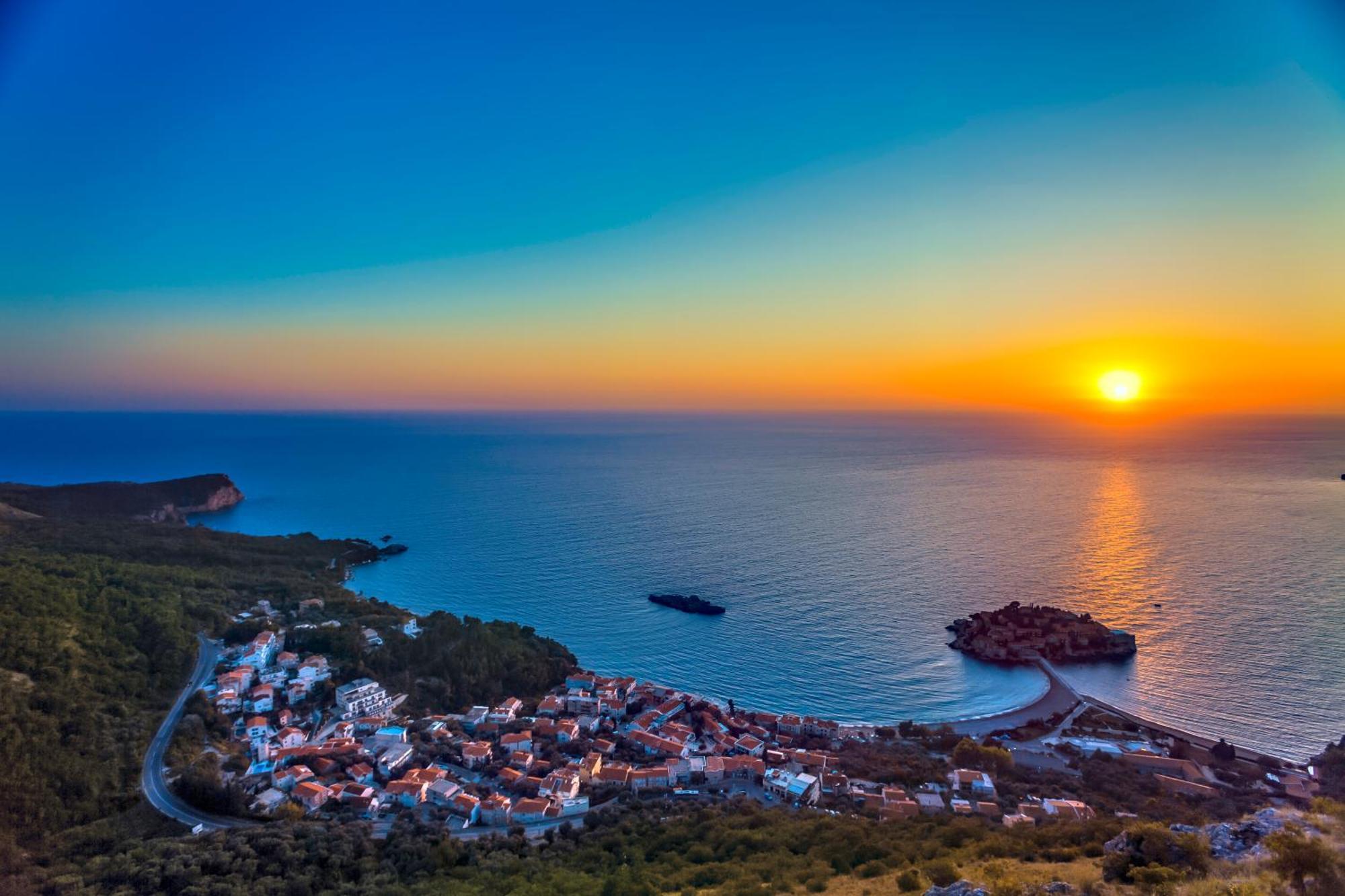 Alessandra Apartments Sveti Stefan Eksteriør bilde