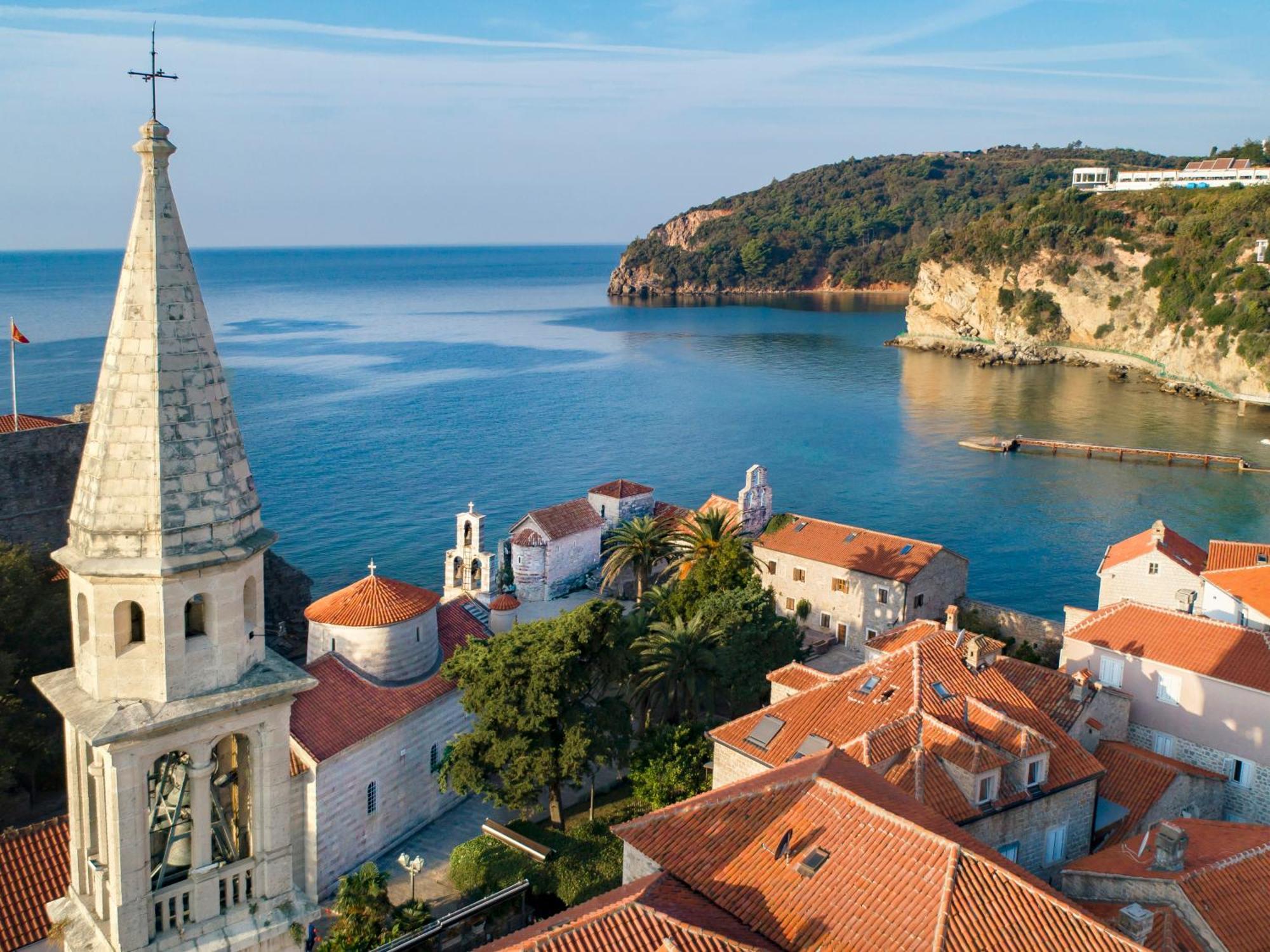 Alessandra Apartments Sveti Stefan Eksteriør bilde