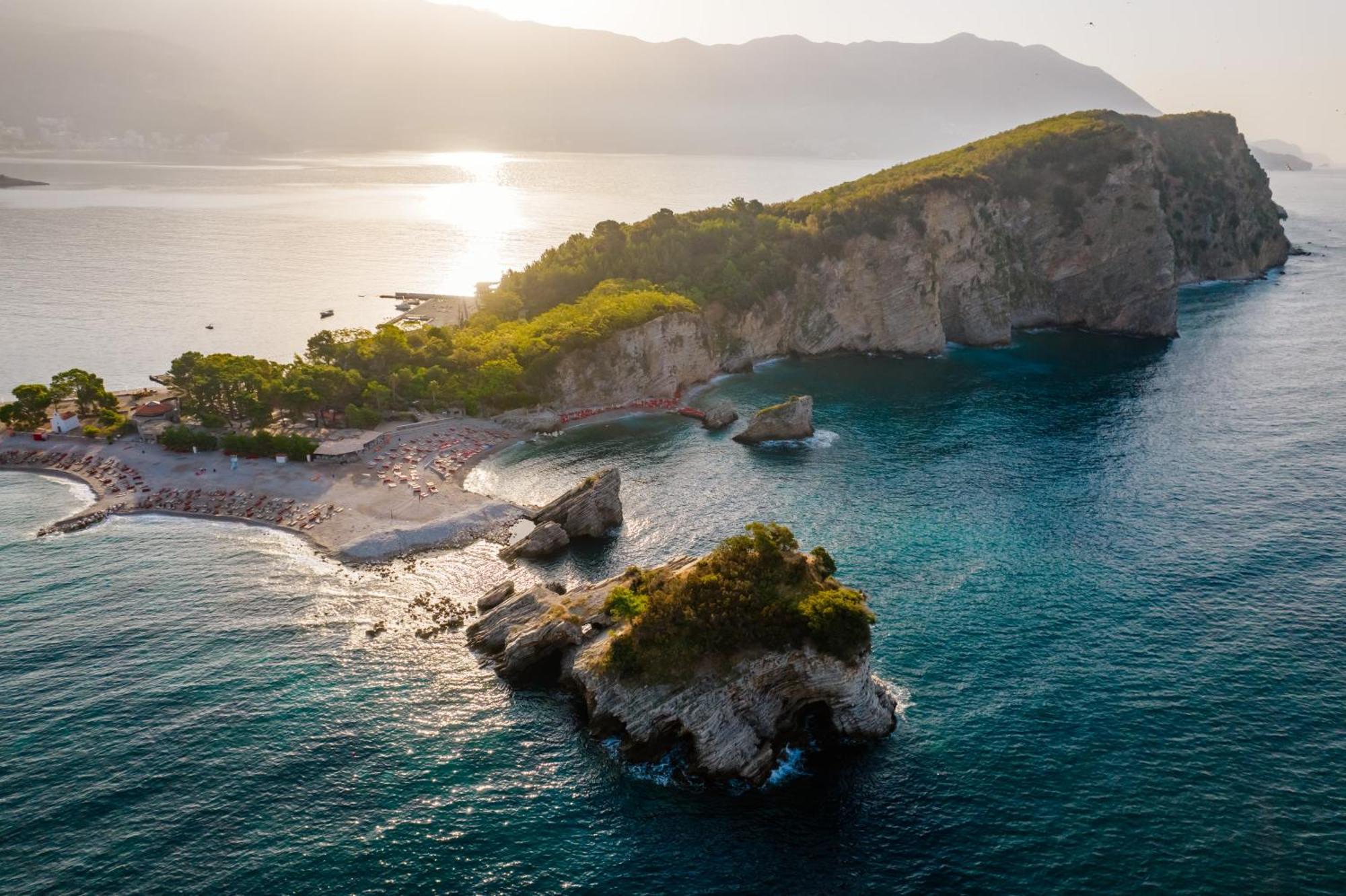 Alessandra Apartments Sveti Stefan Eksteriør bilde