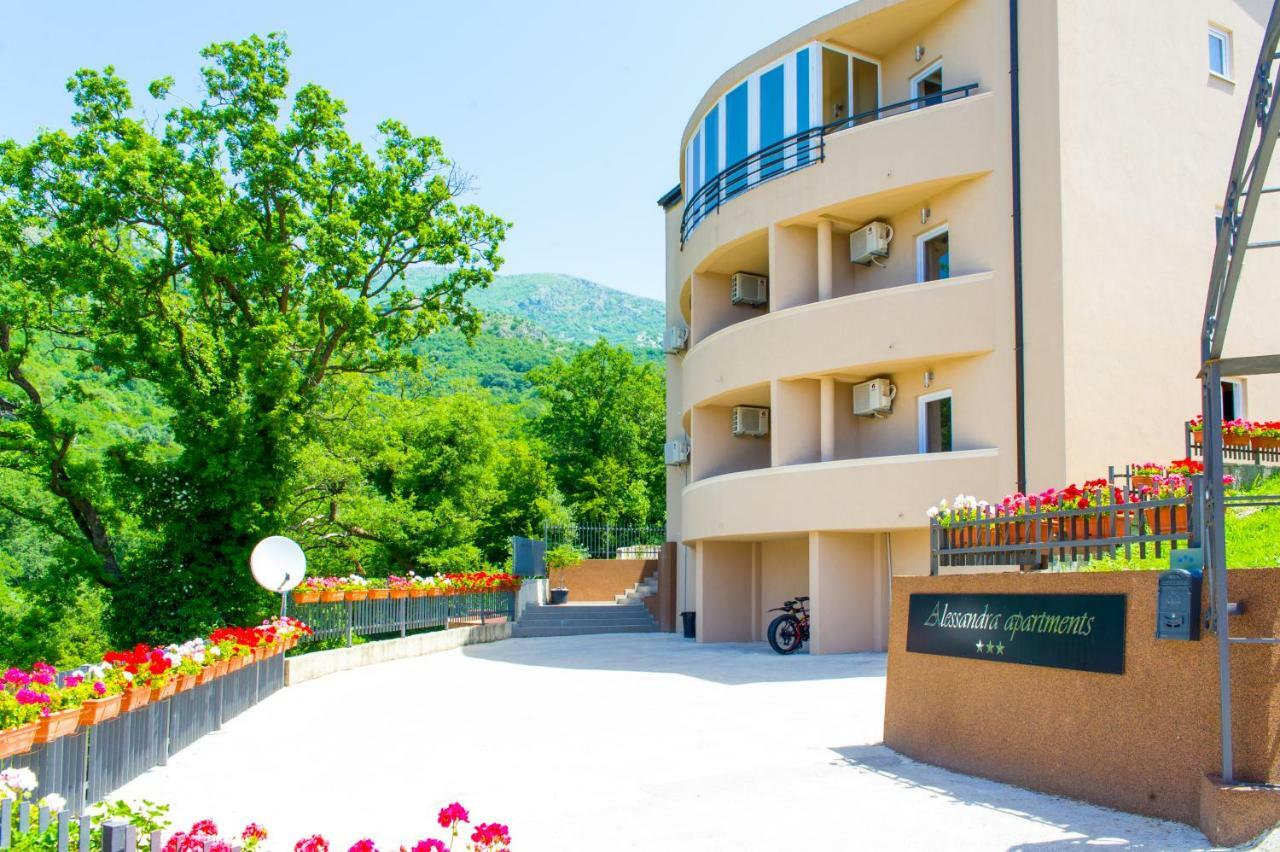 Alessandra Apartments Sveti Stefan Eksteriør bilde